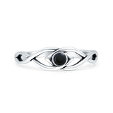 Twisted Eye Ring