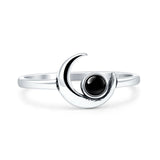 Crescent Moon Ring