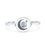 Moon Star Ring