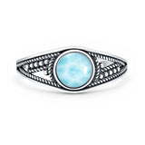 Round Stone Ring