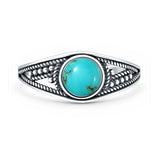 Round Stone Ring