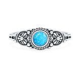 Floral Stone Ring