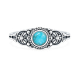 Floral Stone Ring