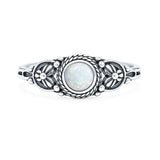 Floral Stone Ring