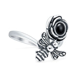 Bee Flower Ring