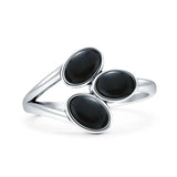 Three Stone Trio Ring