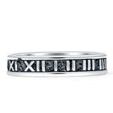 Roman Numeral Clock Band