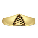 Oxidized Snake Ring