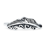 Leaf Feather Ring