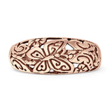 Oxidized Butterfly Ring