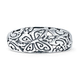 Oxidized Butterfly Ring