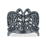 Filigree Butterfly Rings