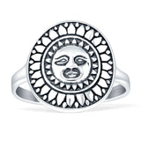 Sun Face Ring