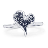 Mushroom Heart Ring