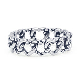 Interlocking Heart Band