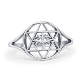 Star Of David & Tree Ring