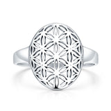 Flower Of Life Ring