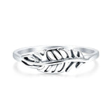 Filigree Feather Ring