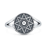 Split Shank Star Ring