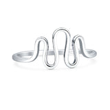 Wave Line Ring