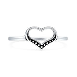 Heart Beaded Ring