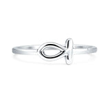 Ankh Cross Ring