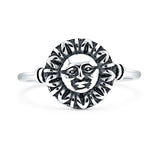 Sun Face Ring