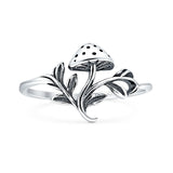 Mushroom Leaf Ring 