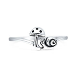 Mushroom Snail Ring