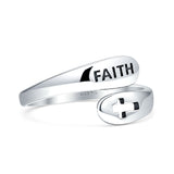 Faith Cross Ring