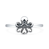 Octopus Silver Ring