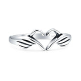 Heart Hands Ring