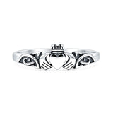 Irish Claddagh Heart Ring