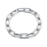 Paperclip Link Chain Bracelet
