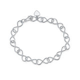 Infinity Link Chain Bracelet