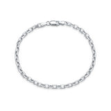 Classic Link Anchor Chain Bracelet 925 Sterling Silver Wholesale