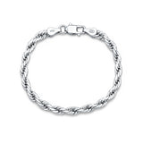 Italian Rope Chain Bracelet