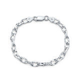 Oval Mariner Link Bracelet