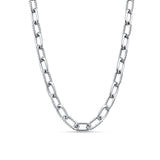 Twisted Rope Paperclip Chain Necklace