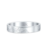 Mountain Wedding Band