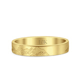 Mountain Wedding Band