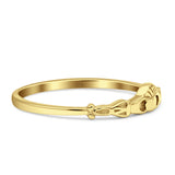 Claddagh Ring Heart Promise 14K Yellow Gold Wholesale