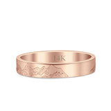 Mountain Wedding Band