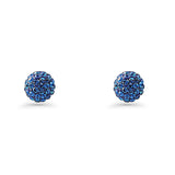 Full Ball Stud Earrings