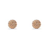 Full Ball Stud Earrings