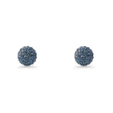 Full Ball Stud Earrings