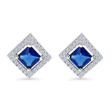 Square Stud Earrings