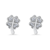 Clover Leaf Stud Earring