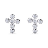 Crisscross Stud Earring