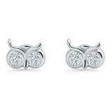 Owl Eye Stud Earring